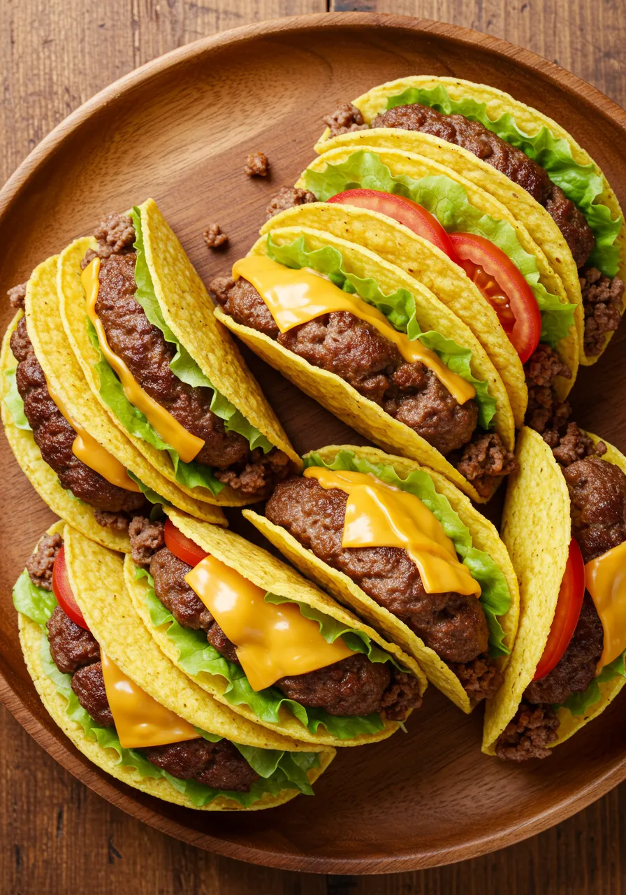 Cheeseburger Tacos